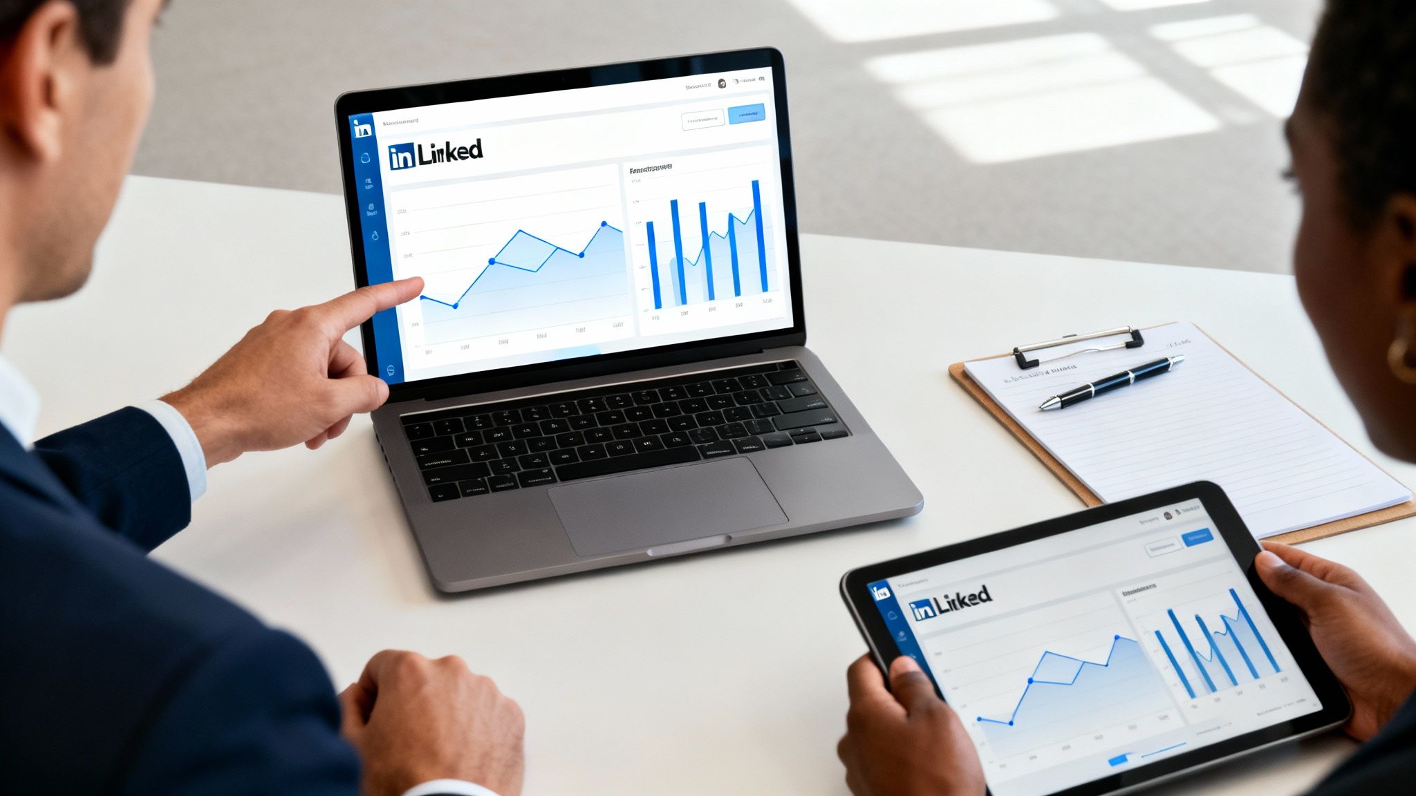 Linkedin Advertising Agency Linkedin Analyticsjpg