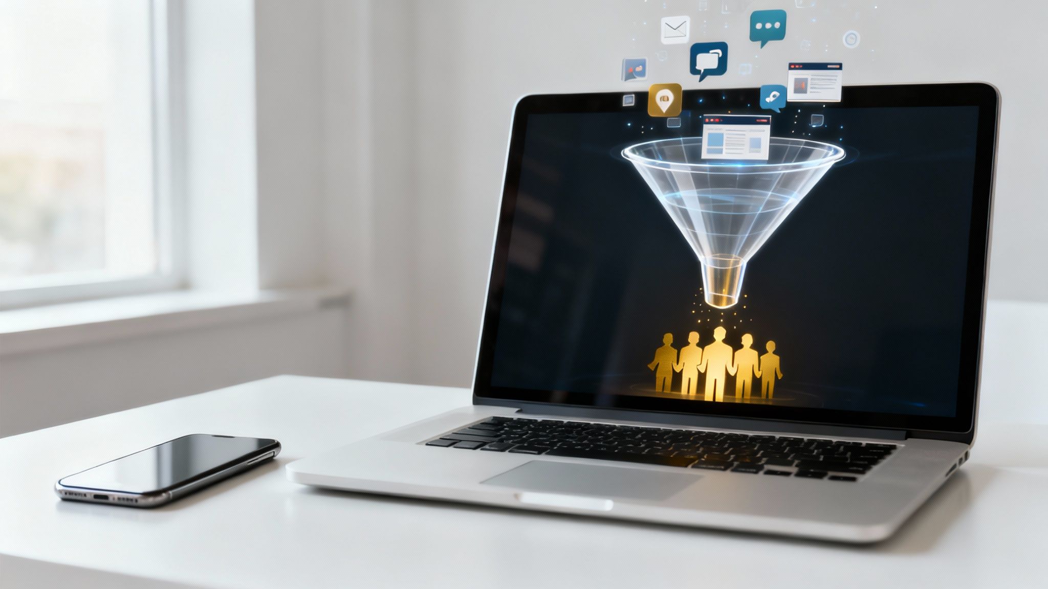 Lead Generation In Digital Marketing Marketing Funneljpg