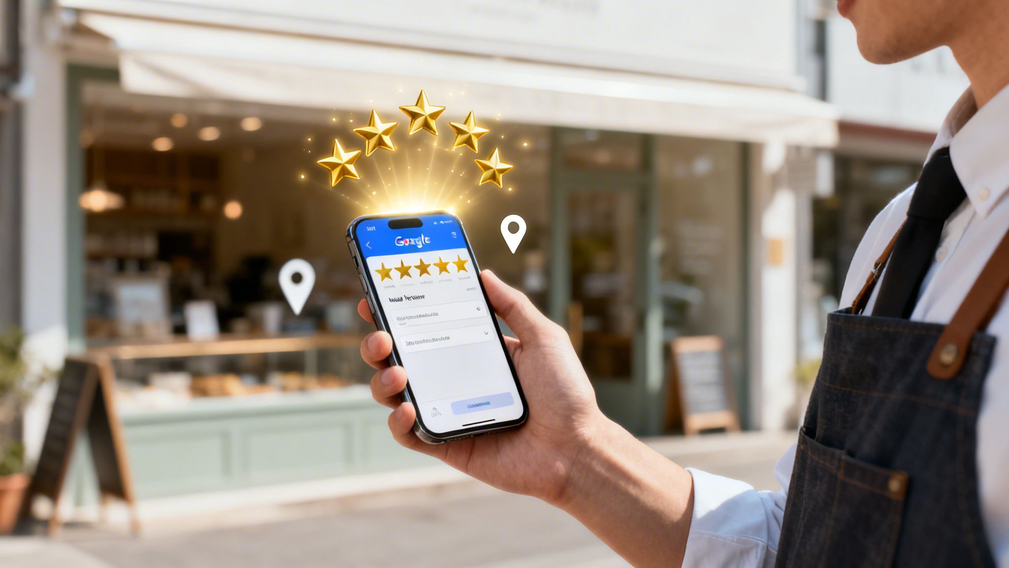 5 Star Google Review Mobile Rating