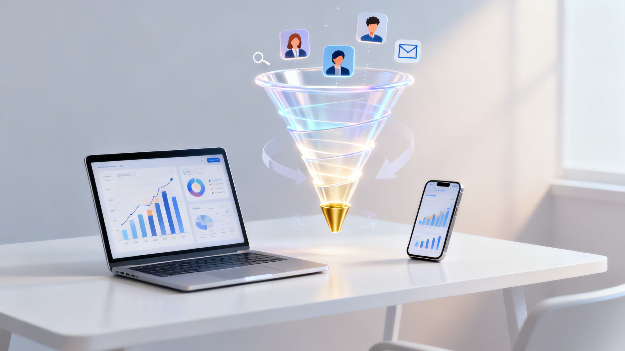 Lead Generation Digital Marketing Lead Funnel