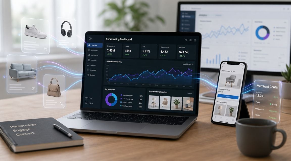 Dynamic Remarketing Setup Marketing Dashboard