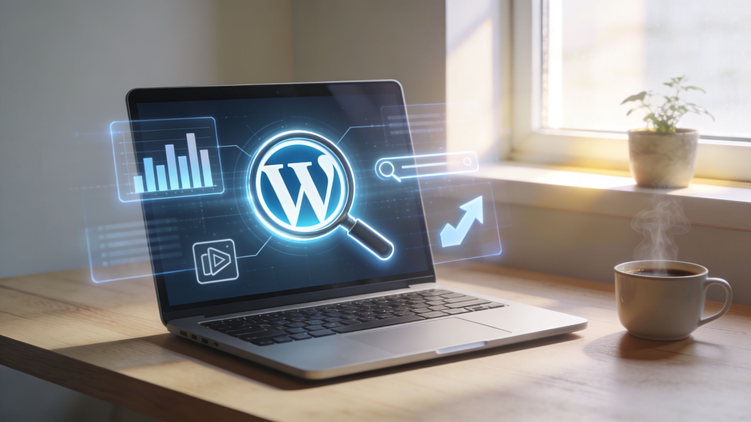 Wordpress Search Optimization Laptop