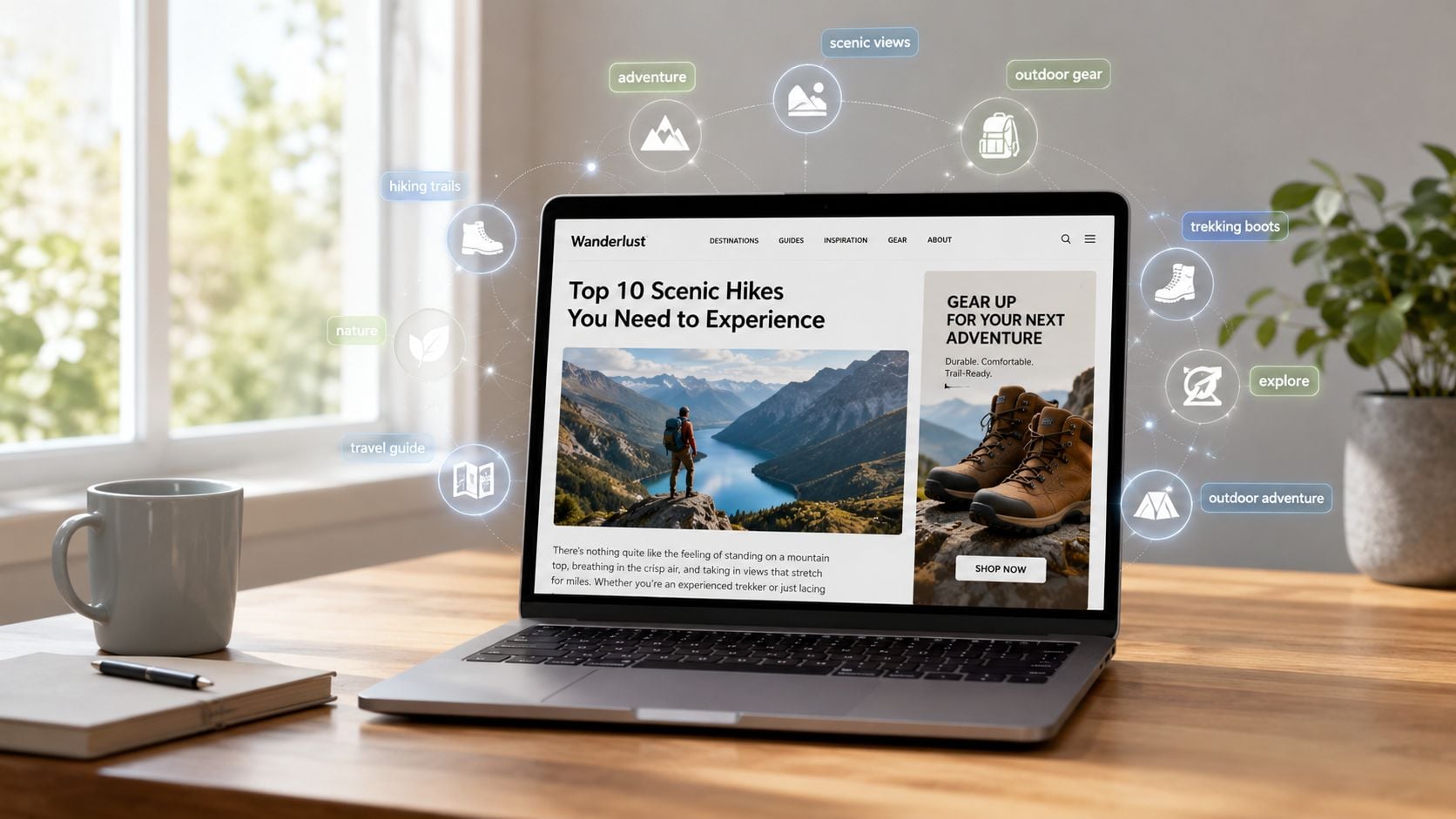 Contextual Targeting Advertising Travel Website