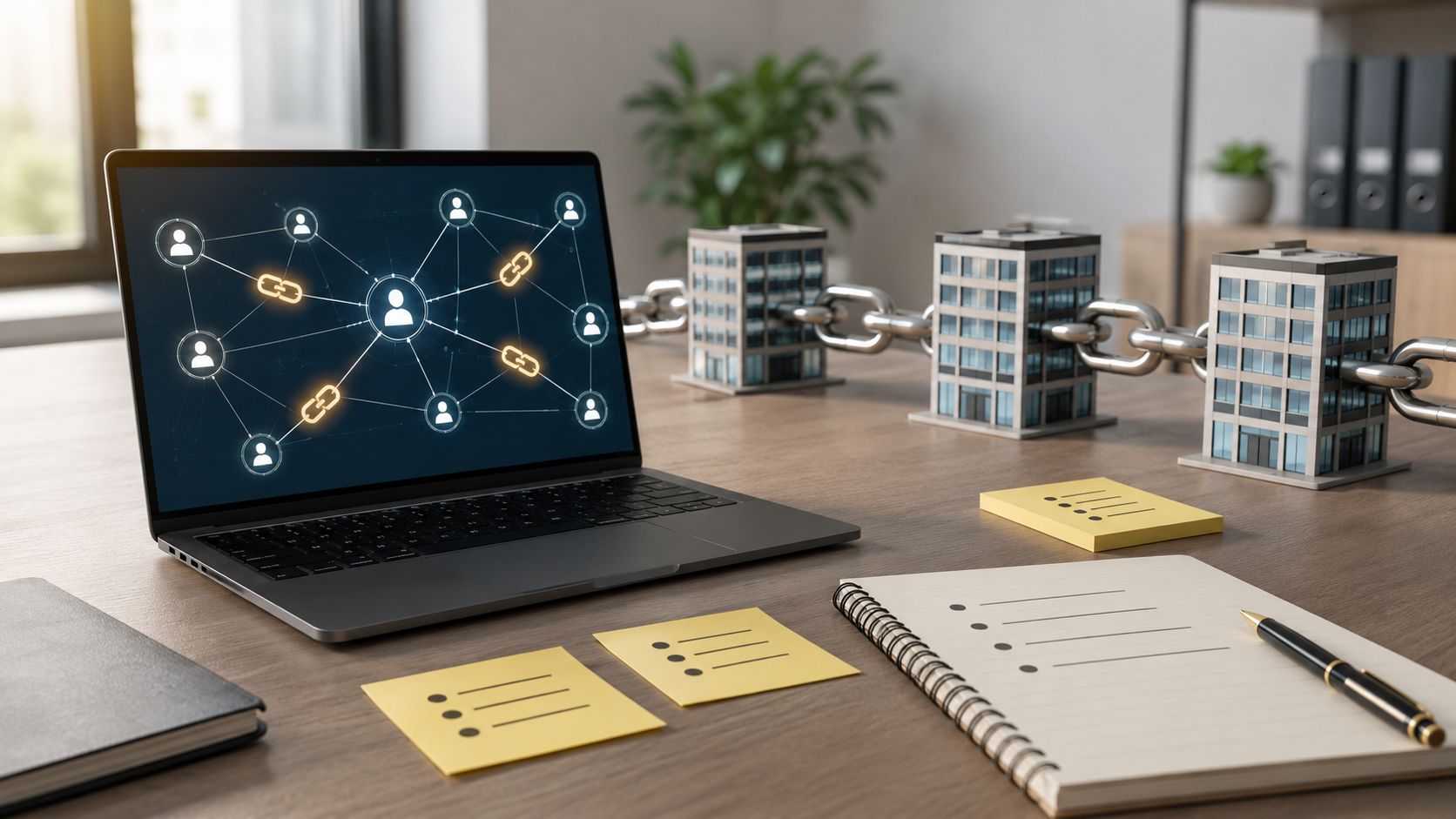 Link Building Agencies Blockchain Networking